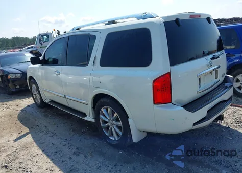 2010 Infiniti Qx56 z USA, uszkodzony, nr VIN 5N3ZA0ND6AN906967